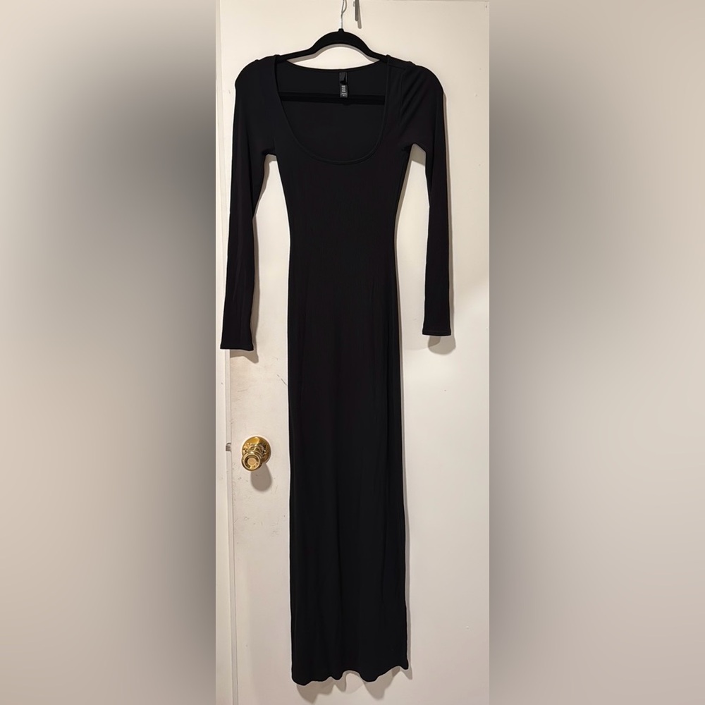 Skims Soft Lounge Long Sleeve Dress (size small)